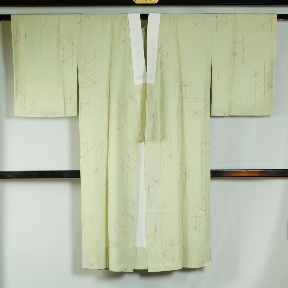 着物セット 未使用品 小紋・博多織 八寸名古屋帯・長襦袢 3点 セット 