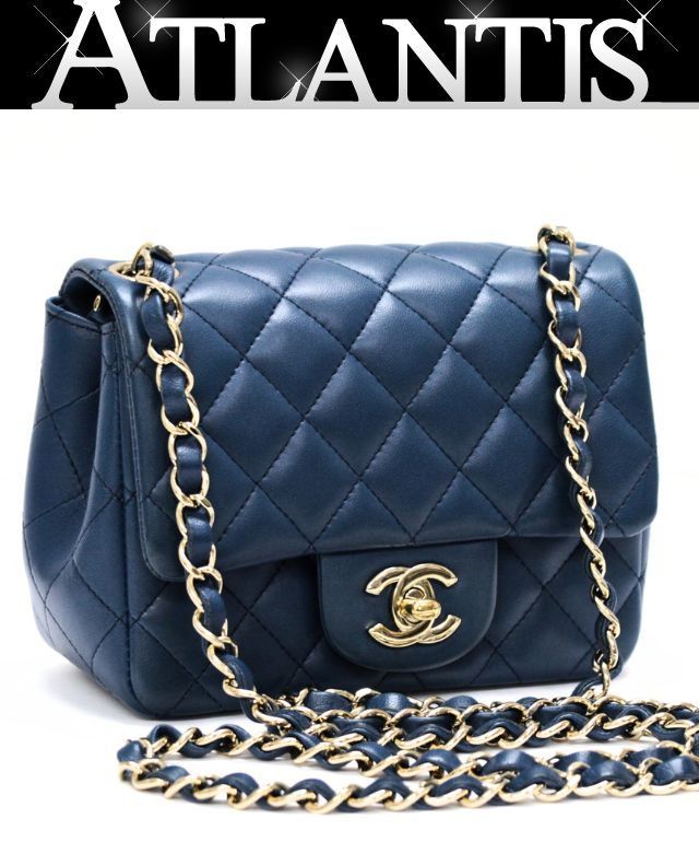 美品 CHANEL シャネル ミニマトラッセ17 チェーンショルダーバッグ