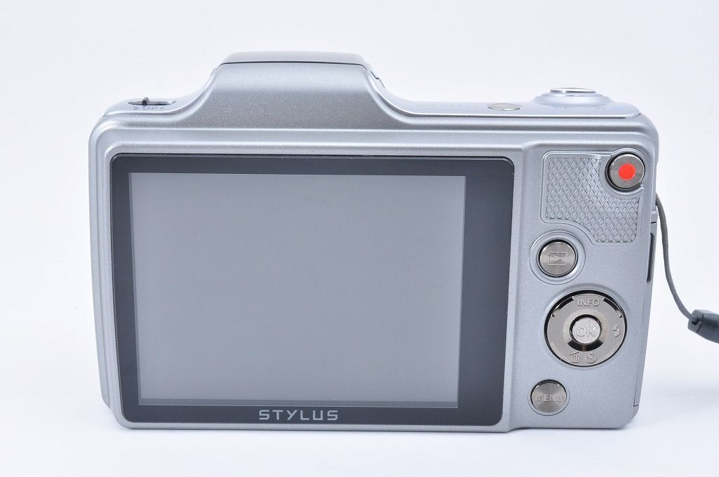 2ヶ月保証付き】OLYMPUS STYLUS SZ-15 シルバー コンデジ 24倍光学