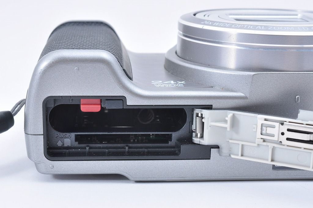 2ヶ月保証付き】OLYMPUS STYLUS SZ-15 シルバー コンデジ 24倍光学