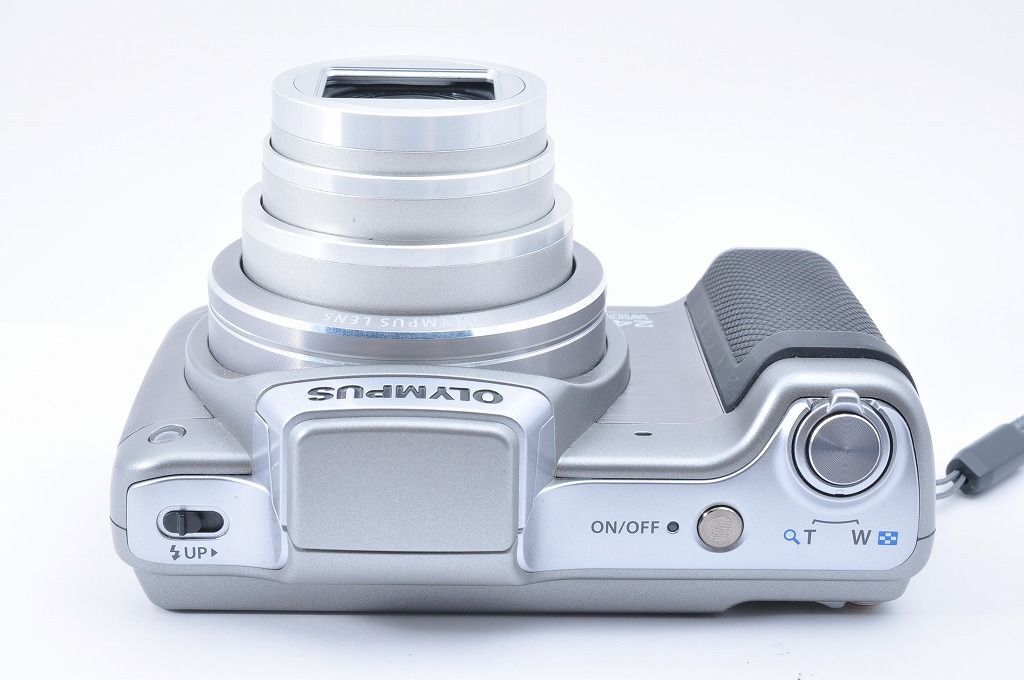 2ヶ月保証付き】OLYMPUS STYLUS SZ-15 シルバー コンデジ 24倍光学
