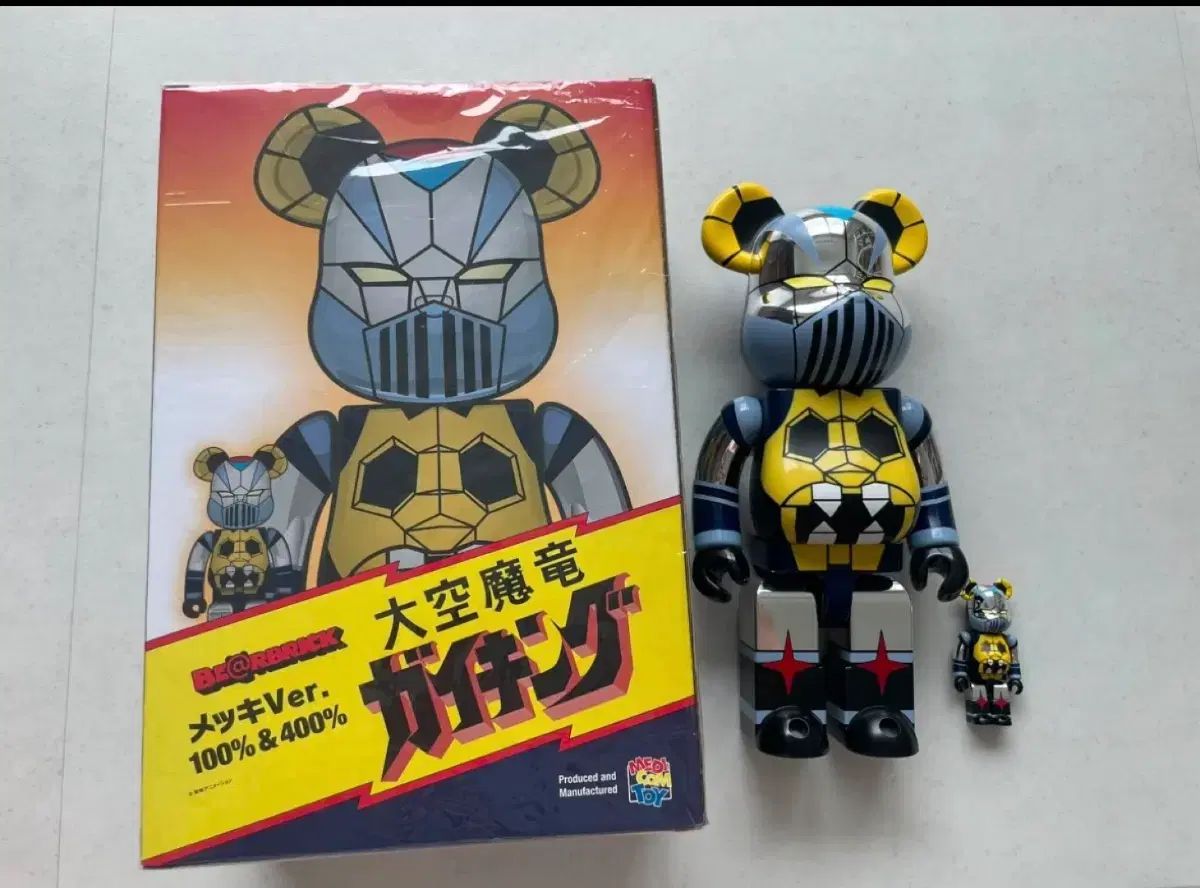 BE@RBRICK(ベアブリック) ガイキング 400% 100%
