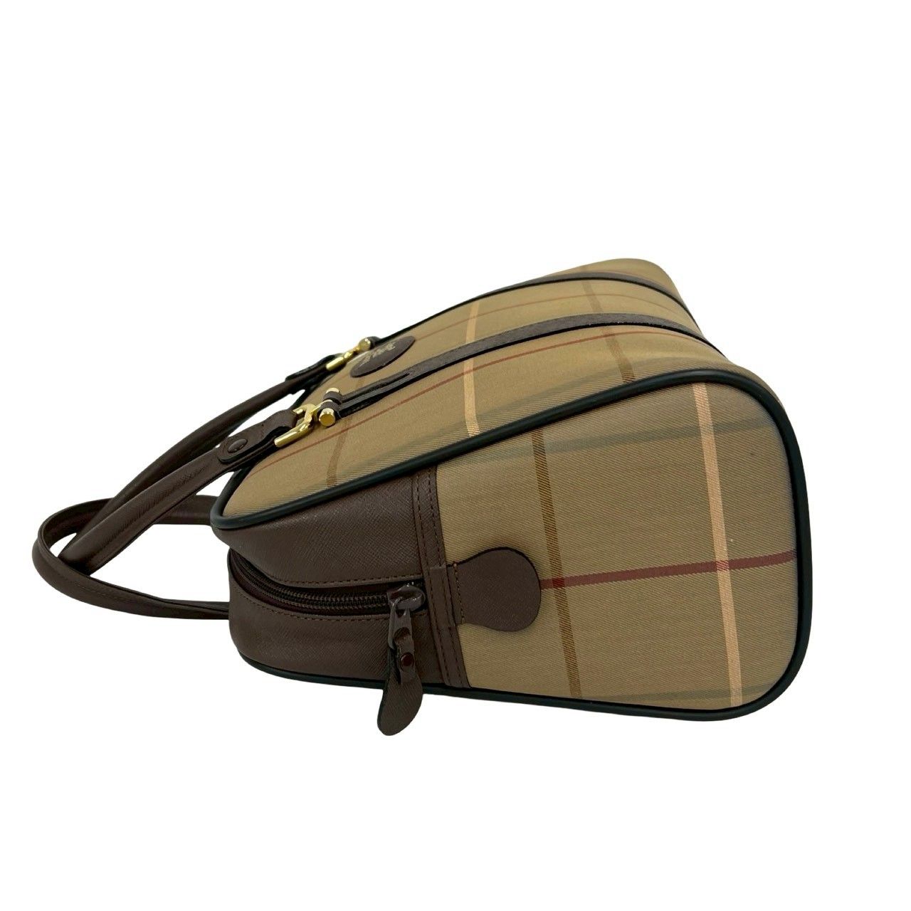 極 美品 BURBERRYS バーバリーズ シャドーホース ロゴ チェック 柄