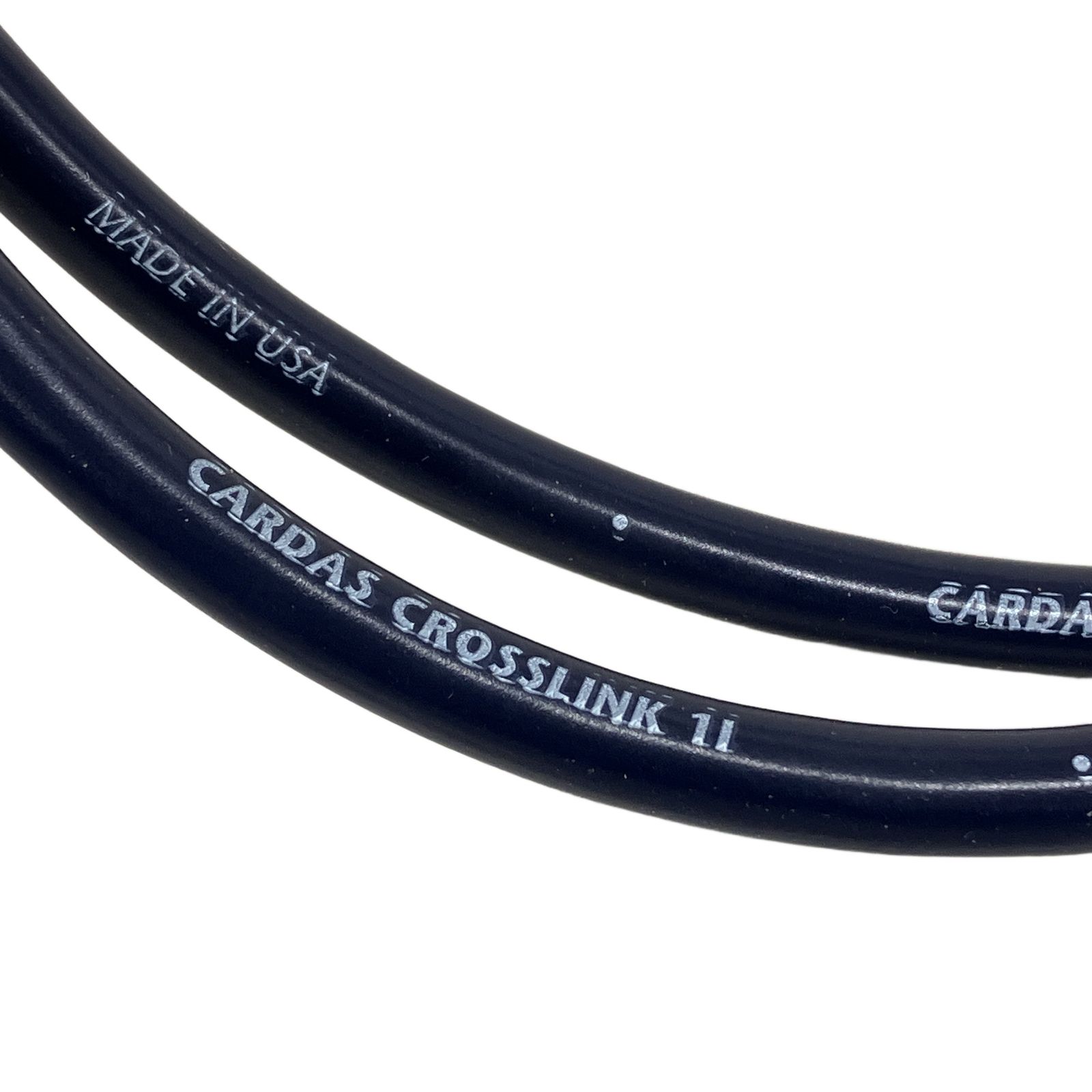 CARDAS CROSSLINK ペア 約1.0m RCAケーブル 音響 配線 中古 良好