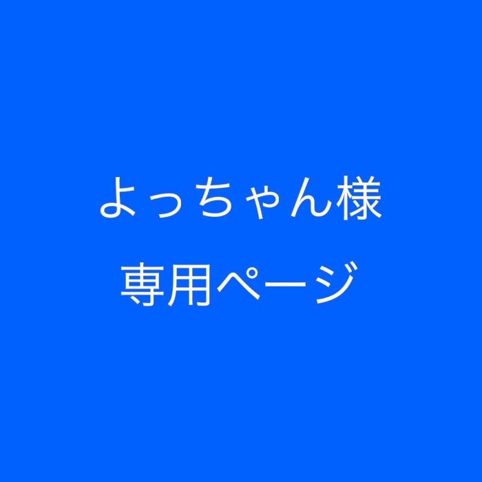 よっちゃん様、専用ページ よっちゃん様専用ページ - メルカリ
