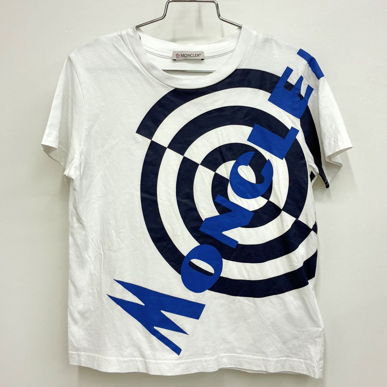 モンクレール MONCLER】キッズ プリントTシャツ 130 (8a) ホワイト
