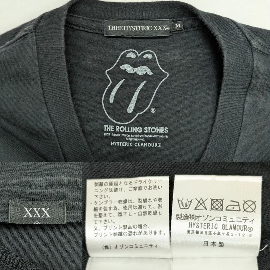 THEE HYSTERIC XXX ヒステリックグラマー 06211CT07 ROLLING STONES ザ