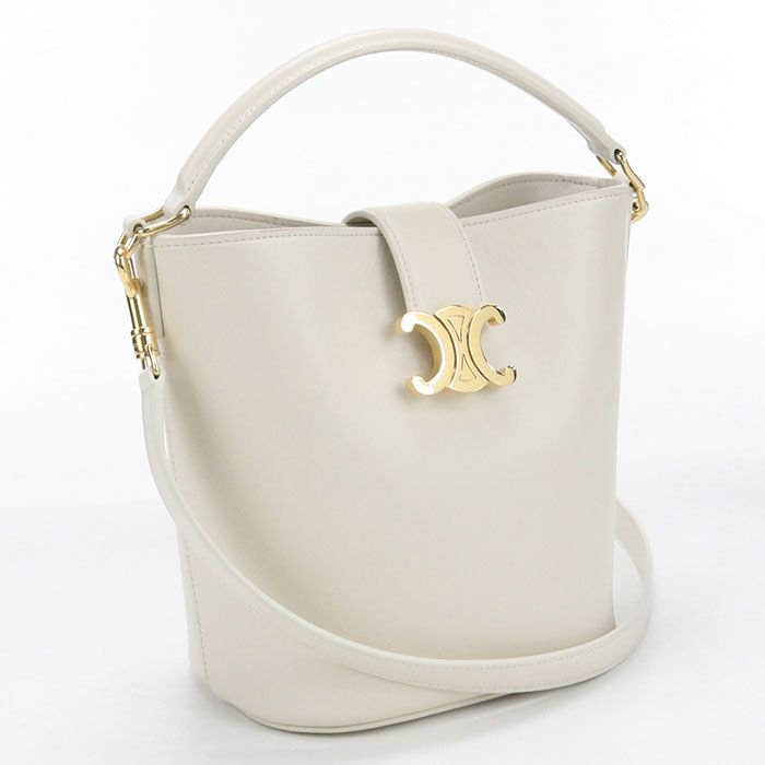 CELINE セリーヌ スモール バッグ 2WAY ルイーズ 119173FX9 ハンドバッグ/スムースカーフ【中古】 レディース 139,990円