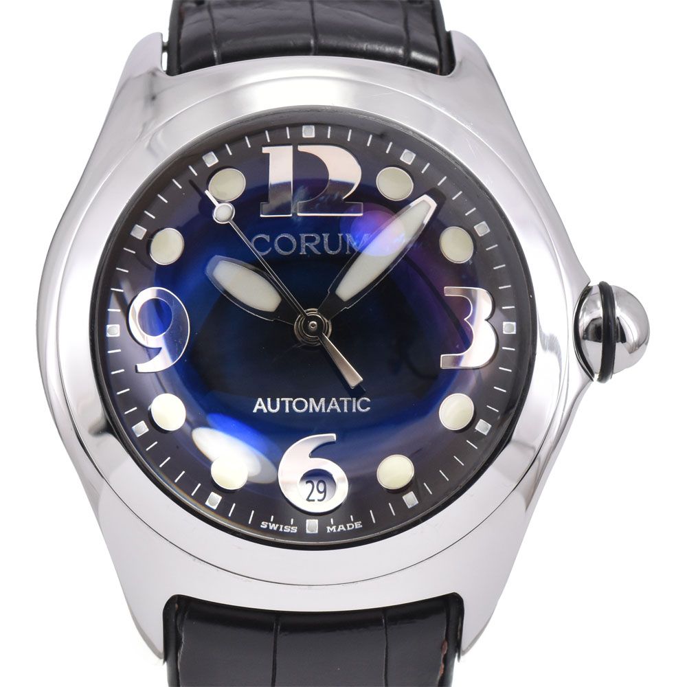 値下 コルム CORUM 82.150.20 バブル 裏スケ 自動巻き メンズ 良品 内箱・保証書付き Q#146055 112,300円