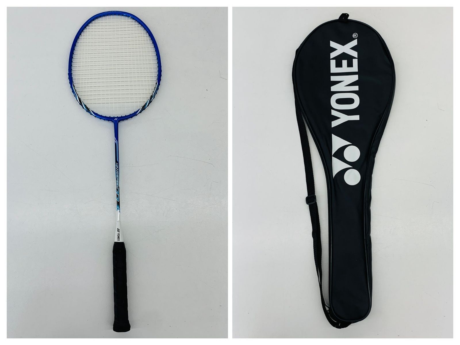 NANOSPEED 77 YONEX バトミントンラケット ブルー - メルカリ