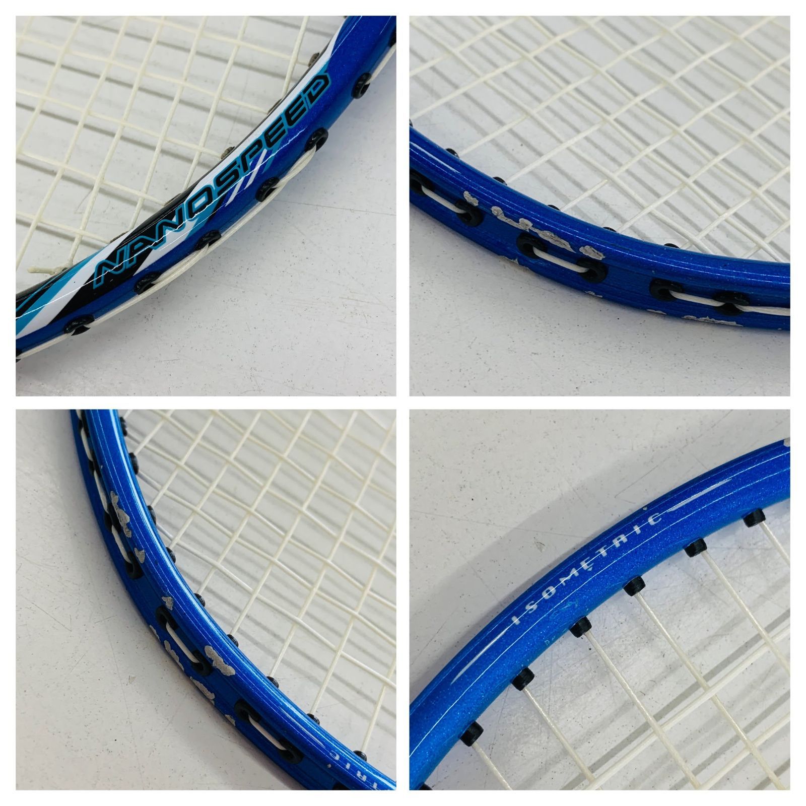 NANOSPEED 77 YONEX バトミントンラケット ブルー - メルカリ