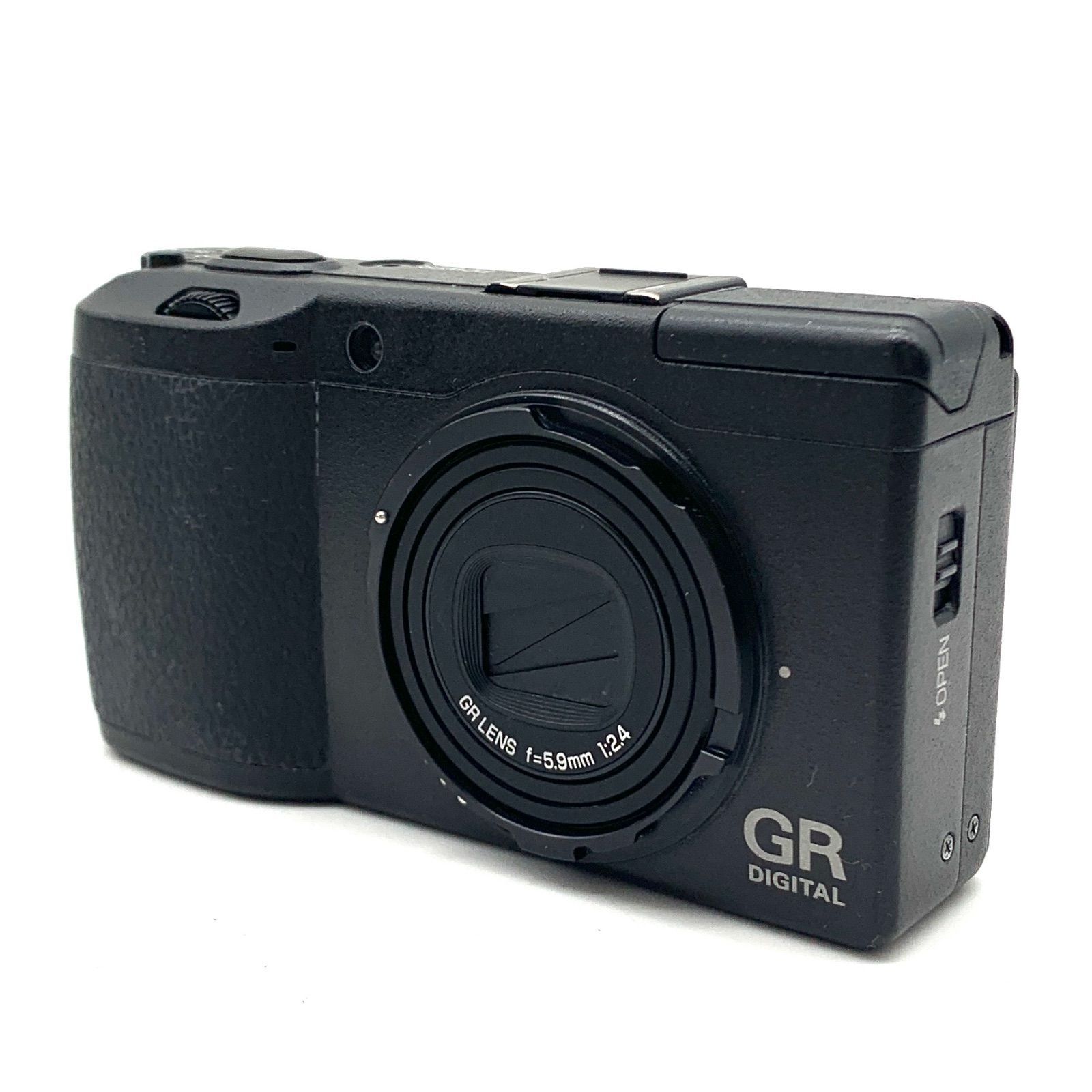 HD979【通電確認済み】RICOH デジタルカメラ GR DIGITAL Ⅱ ブラック