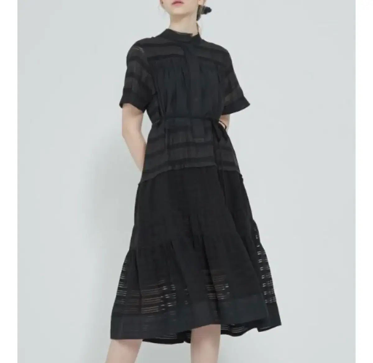 ハンサム SJSJ エスジェイ シースルー ワンピース 44 10,435円