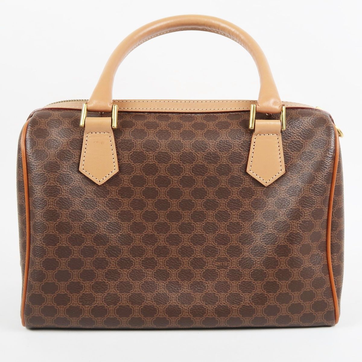 超美品】CELINE セリーヌ マカダム 2WAYショルダー ハンドバッグ ミニ 