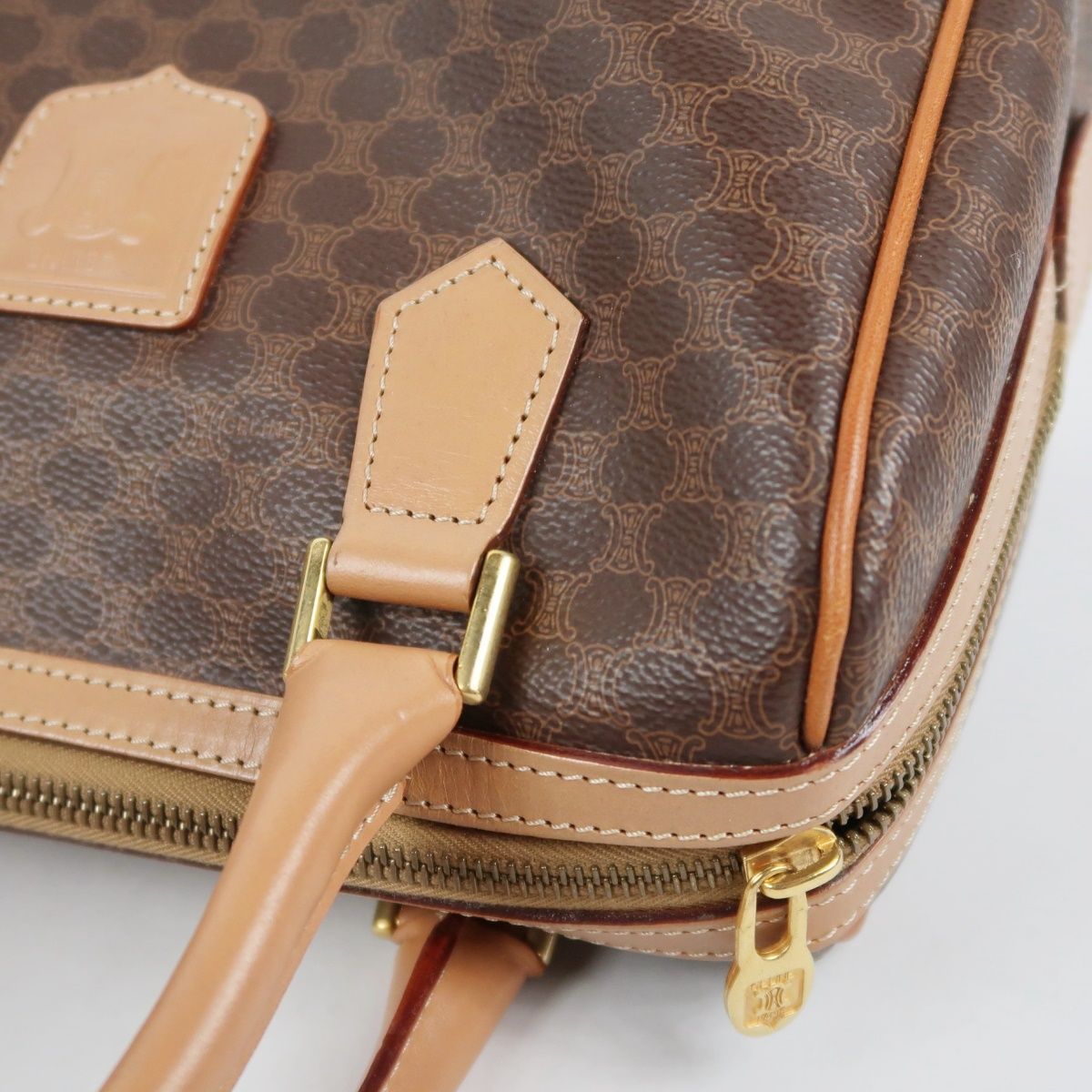 超美品】CELINE セリーヌ マカダム 2WAYショルダー ハンドバッグ ミニ 