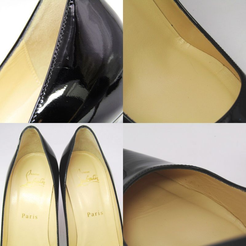美品 Christian Louboutin クリスチャンルブタン 37.5 パンプス