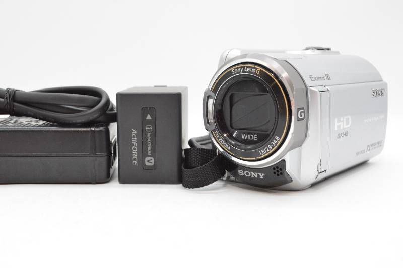 □【動作品】ソニー SONY HDR-XR350V Handycam 160GB HDD フルHD