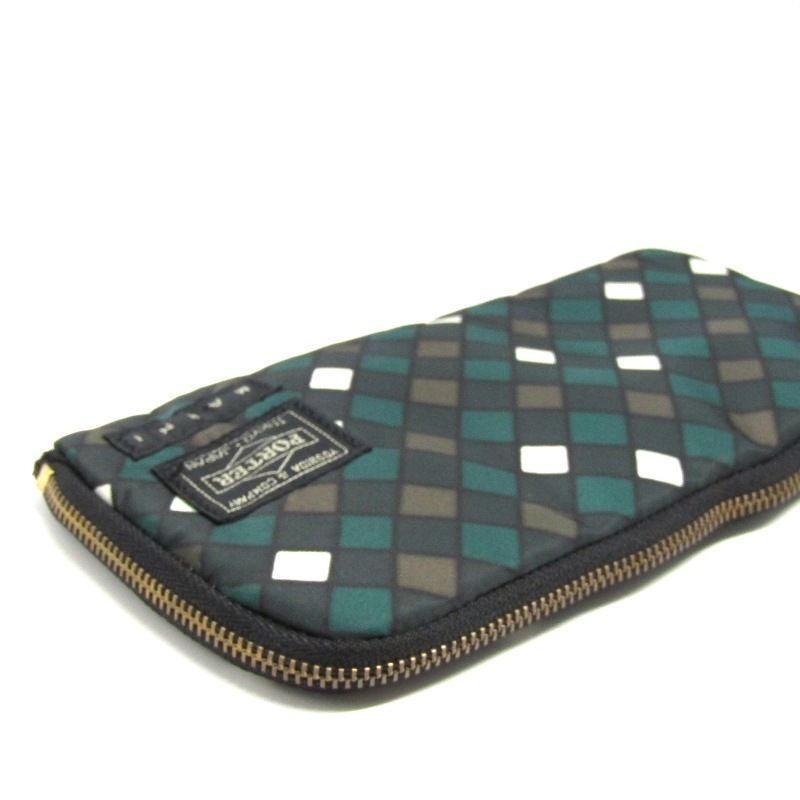 PORTER x MARNI L字ファスナーウォレット 正規品 PORTER × MARNI ポーター マルニ 長財布 L字ファスナー 吉田カバン 総
