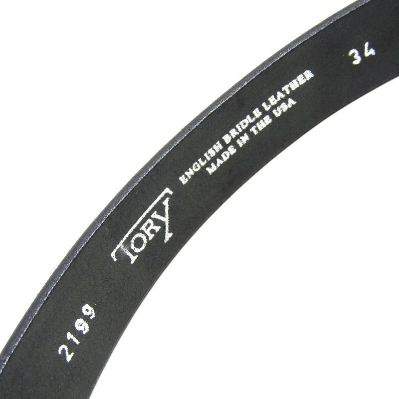 TORY LEATHER トリーレザー ベルト 2199 スナッフルビット USA製 5穴