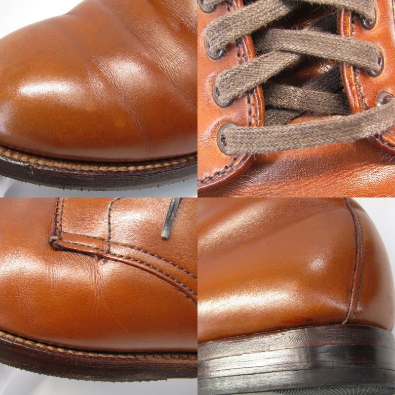 Alden オールデン US8D 26cm プレーントゥ 45634H カーフ