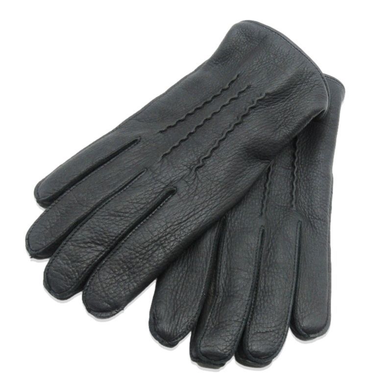 美品 DENTS デンツ レザーグローブ 15-1011 ディアスキン 鹿革