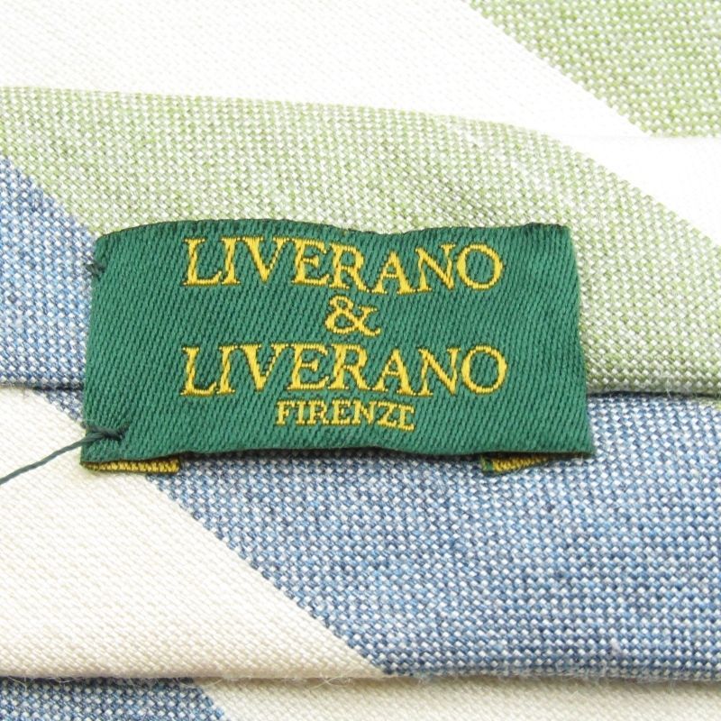 LIVERANO&LIVERANO リベラーノ＆リベラーノ ネクタイ ストライプ