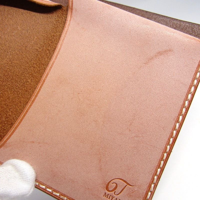 6T leatherworks シックスティー レザーワークス 二つ折り財布 MIYAKO