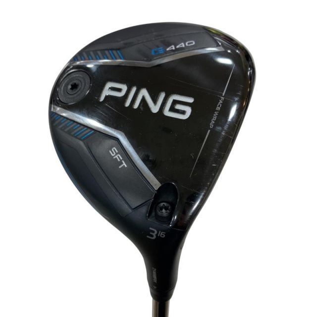 【中古】 ピン G440 SFT 3W フェアウェイウッド FW PING TOUR 2.0 CHROME 75(FW) (フレックスS) メンズ 男性用 右利き 右用 Cランク ゴルフクラブ