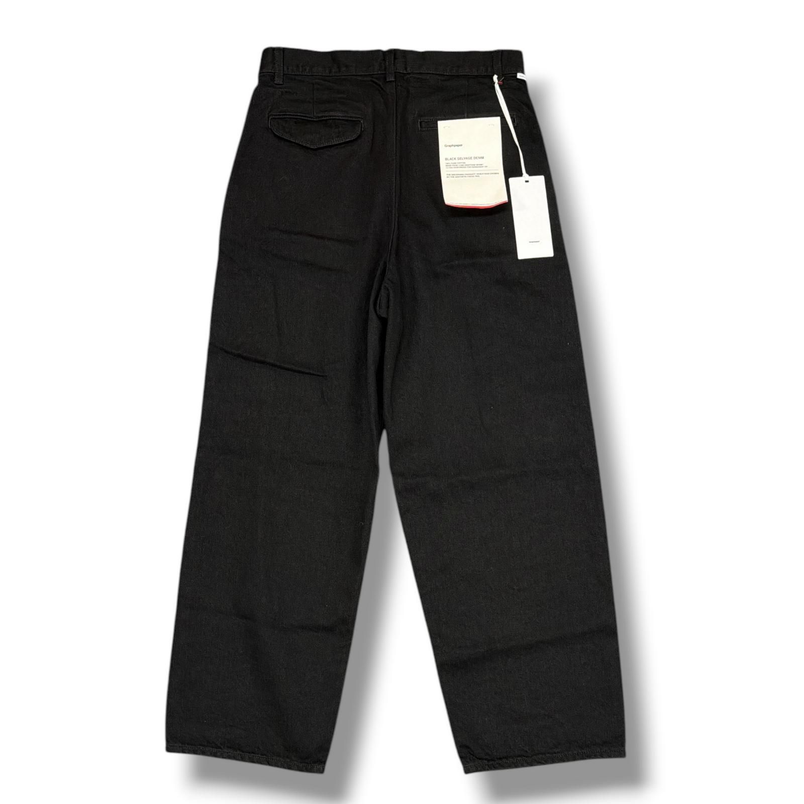 参考上代28600円 未使用 Graphpaper 26SS Selvage Denim Two Tuck