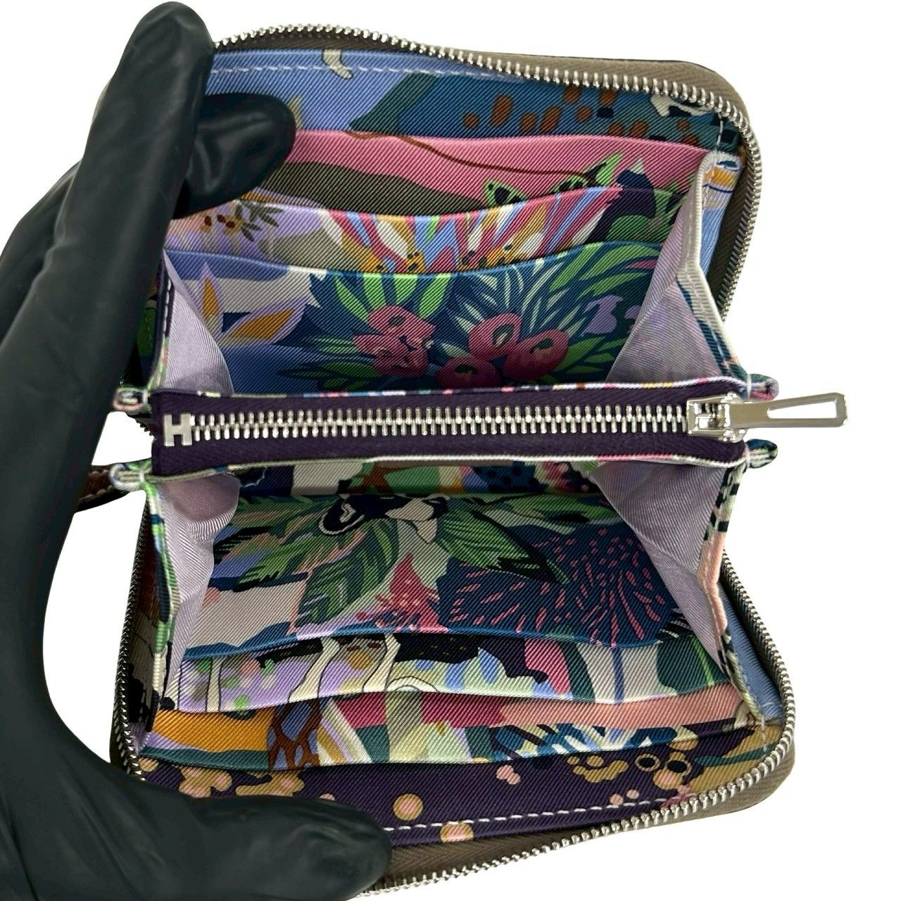 未使用保管品 箱付 K刻印 HERMES エルメス アザップ シルクイン