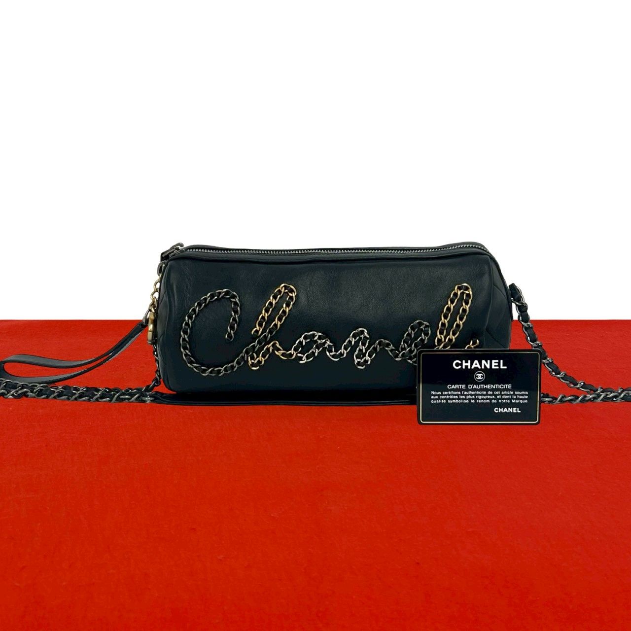 極 美品 カード シール有り 29番台 CHANEL シャネル マトラッセ ロゴ