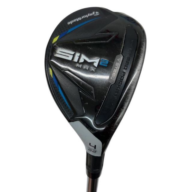 【中古】 テーラーメイド SIM2 MAX U4 ユーティリティ UT KBS MAX MT85 JP (フレックスS) メンズ 男性用 右利き 右用 Cランク ゴルフクラブ