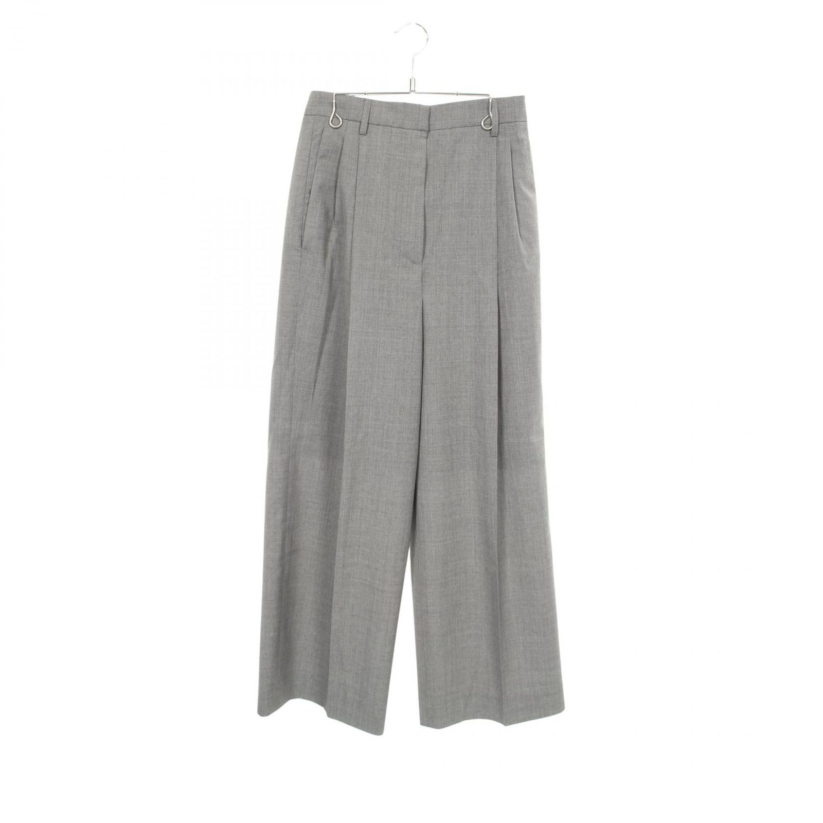 プラダ PRADA パンツ タックパンツ スラックス DNA91E ウール スラックス レディース Used A