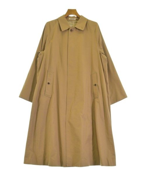 AURALEE ステンカラーコート メンズ 【古着】【中古】【送料無料