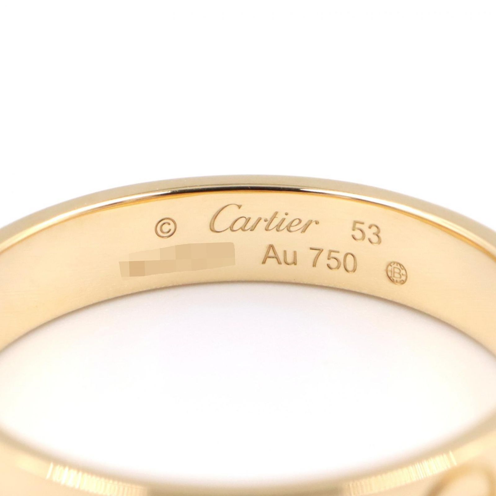 カルティエ CARTIER リング・指輪 ミニラブリング B4085053 K18