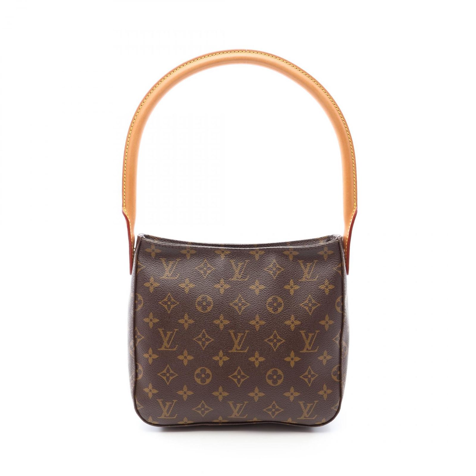 ルイ・ヴィトン LOUIS VUITTON ショルダーバッグ ルーピングMM M51146 PVCコーティングキャンバス レザー ルーピングMM レディース Used A
