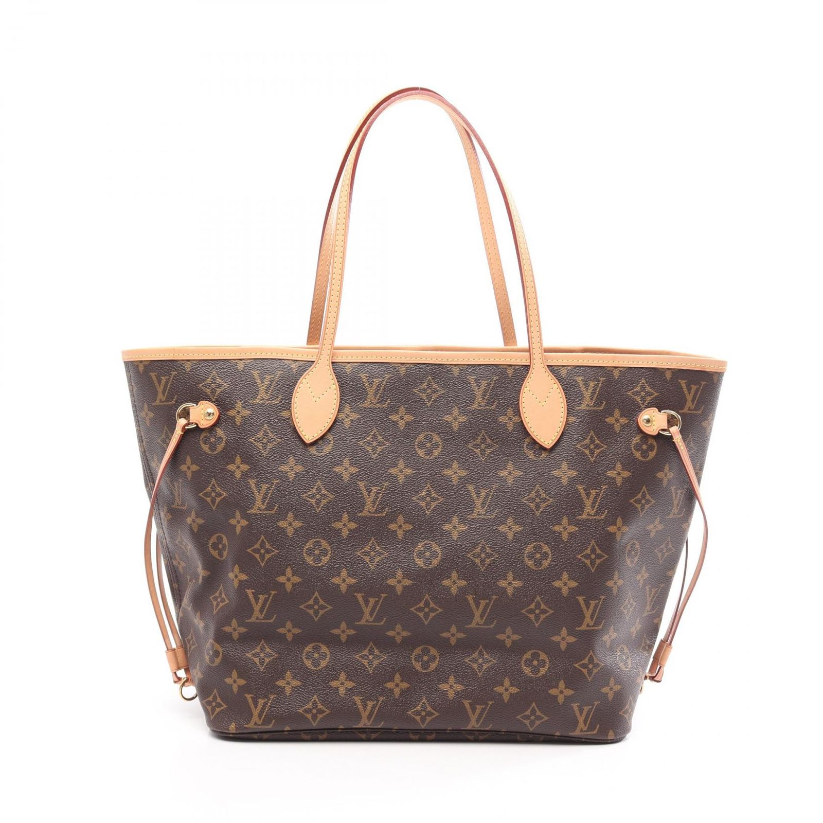 ルイ・ヴィトン LOUIS VUITTON トートバッグ ネヴァーフルMM M40156 PVCコーティングキャンバス レザー ネヴァーフルMM レディース Used A