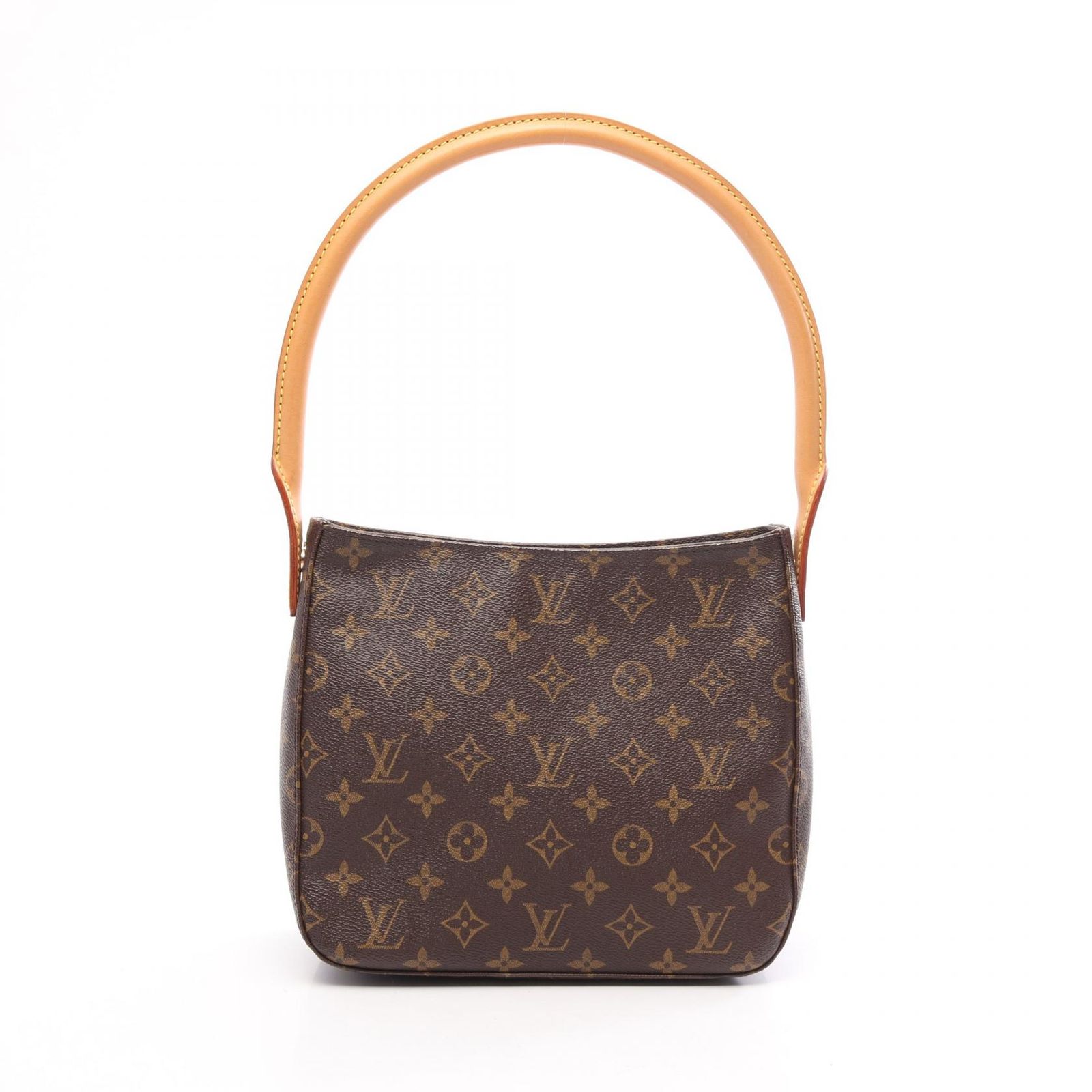 ルイ・ヴィトン LOUIS VUITTON ショルダーバッグ ルーピングMM M51146 PVCコーティングキャンバス レザー ルーピングMM レディース Used A