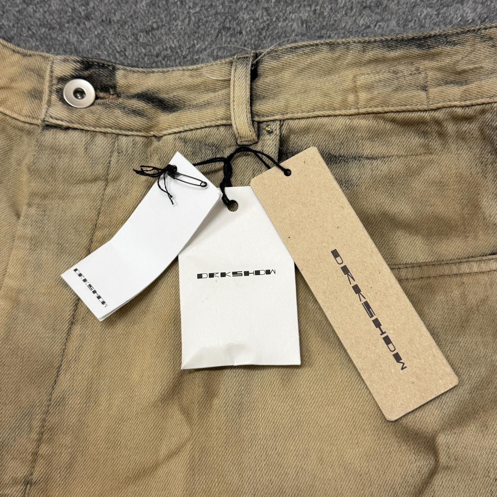 参考上代215600円 未使用 RICK OWENS DRKSHDW 26SS DOUBLE CARGO JEANS
