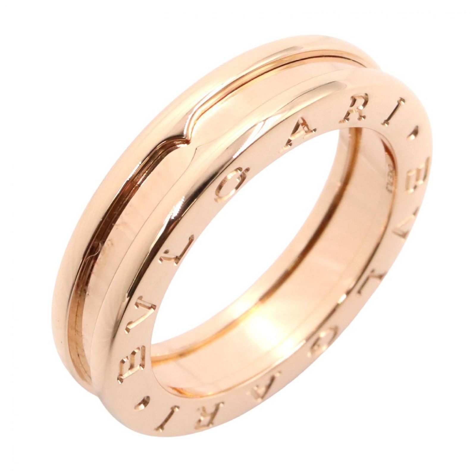 ブルガリ BVLGARI リング・指輪 B-zero1 ビーゼロワン リング 1バンド 335933 K18PG（ピンクゴールド） B-zero1 リング 1バンド レディース Used A