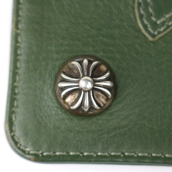 CHROME HEARTS 新宿店 クロムハーツ 1ZIP ウォレット クロスパッチ付き