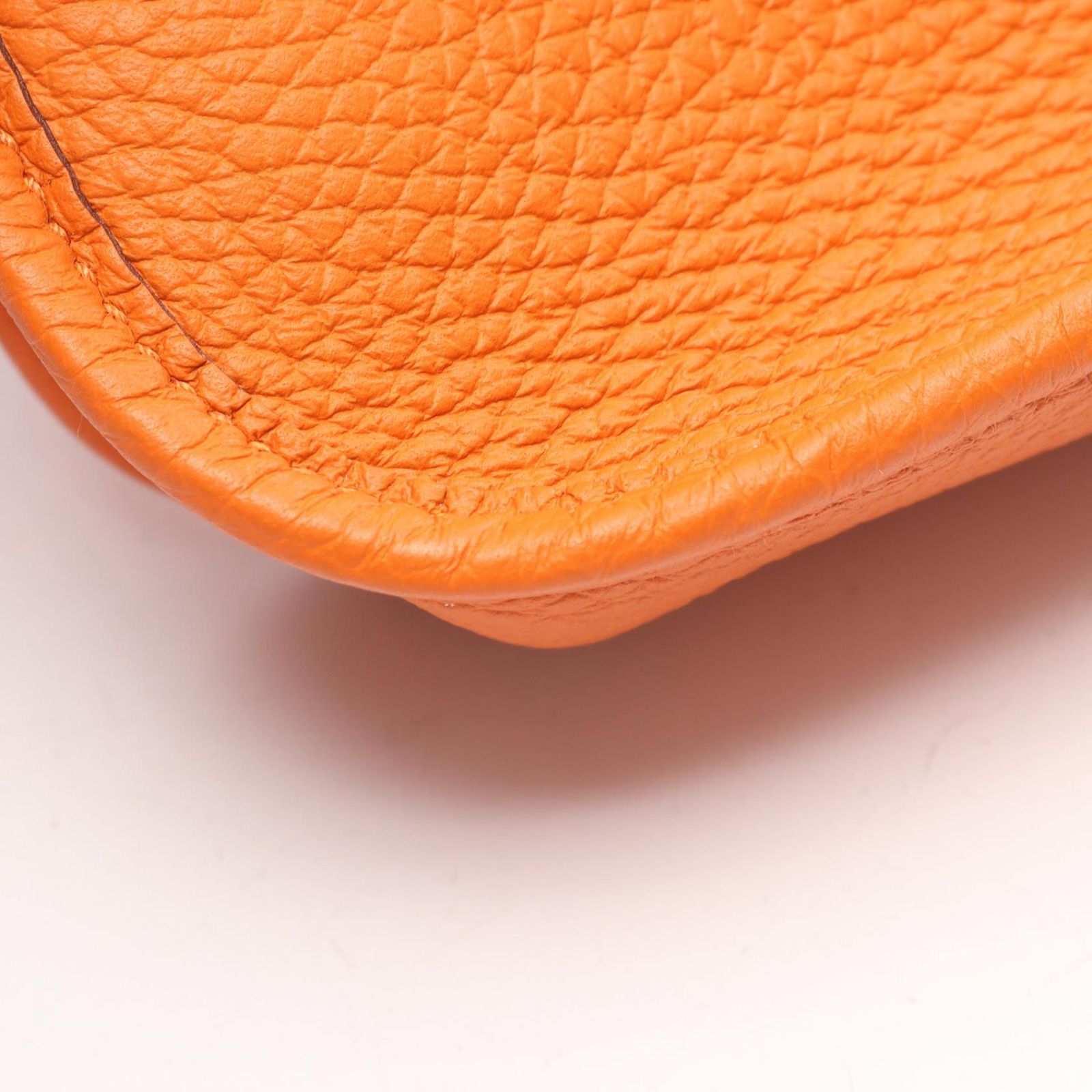エルメス HERMES ショルダーバッグ エヴリンTPM アマゾン オレンジ 
