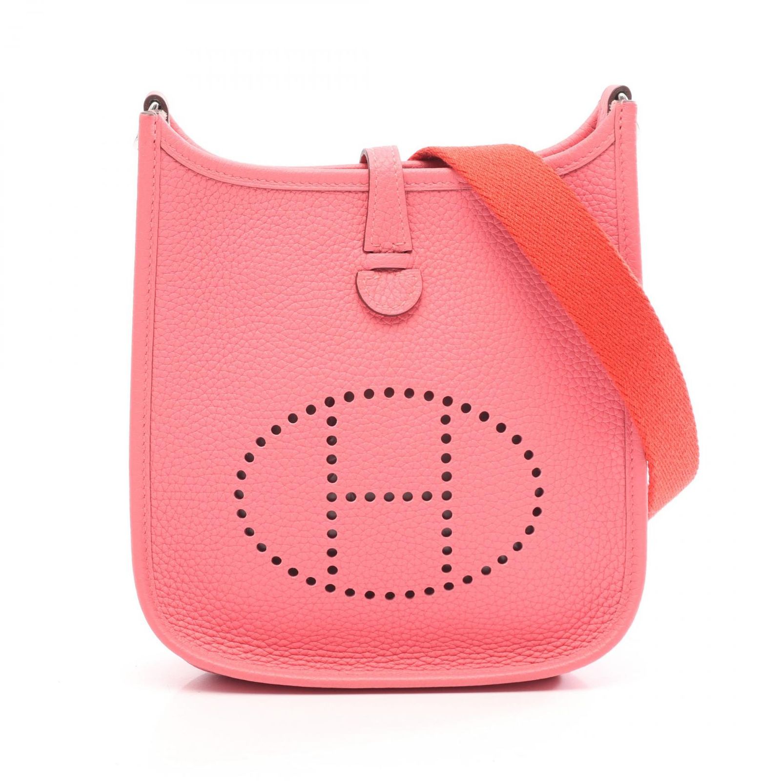 エルメス HERMES ショルダーバッグ エヴリンTPM アマゾン ローズアザレ レザー エヴリンアマゾンTPM ローズアザレ レディース Used B
