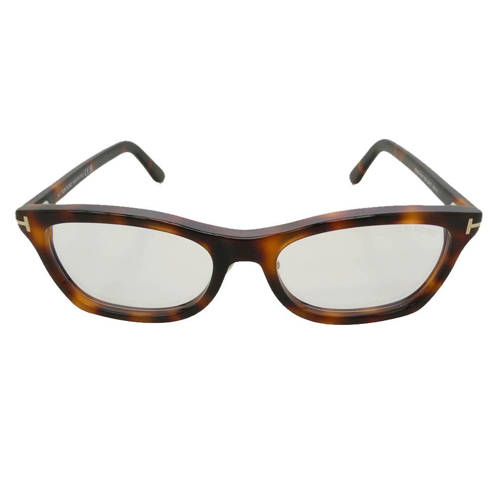 TOM FORD トムフォード TF6074-D-B 053 53□17 145 サングラス アイウェア ブラウン系【美品】【中古】