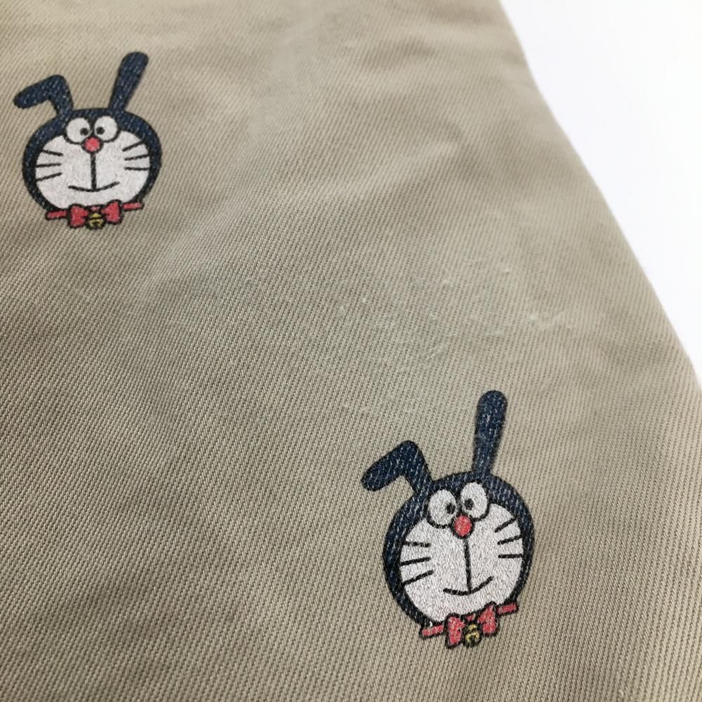 ジャックバニー×ドラえもん スカート ベージュ うさ耳ドラえもん総柄