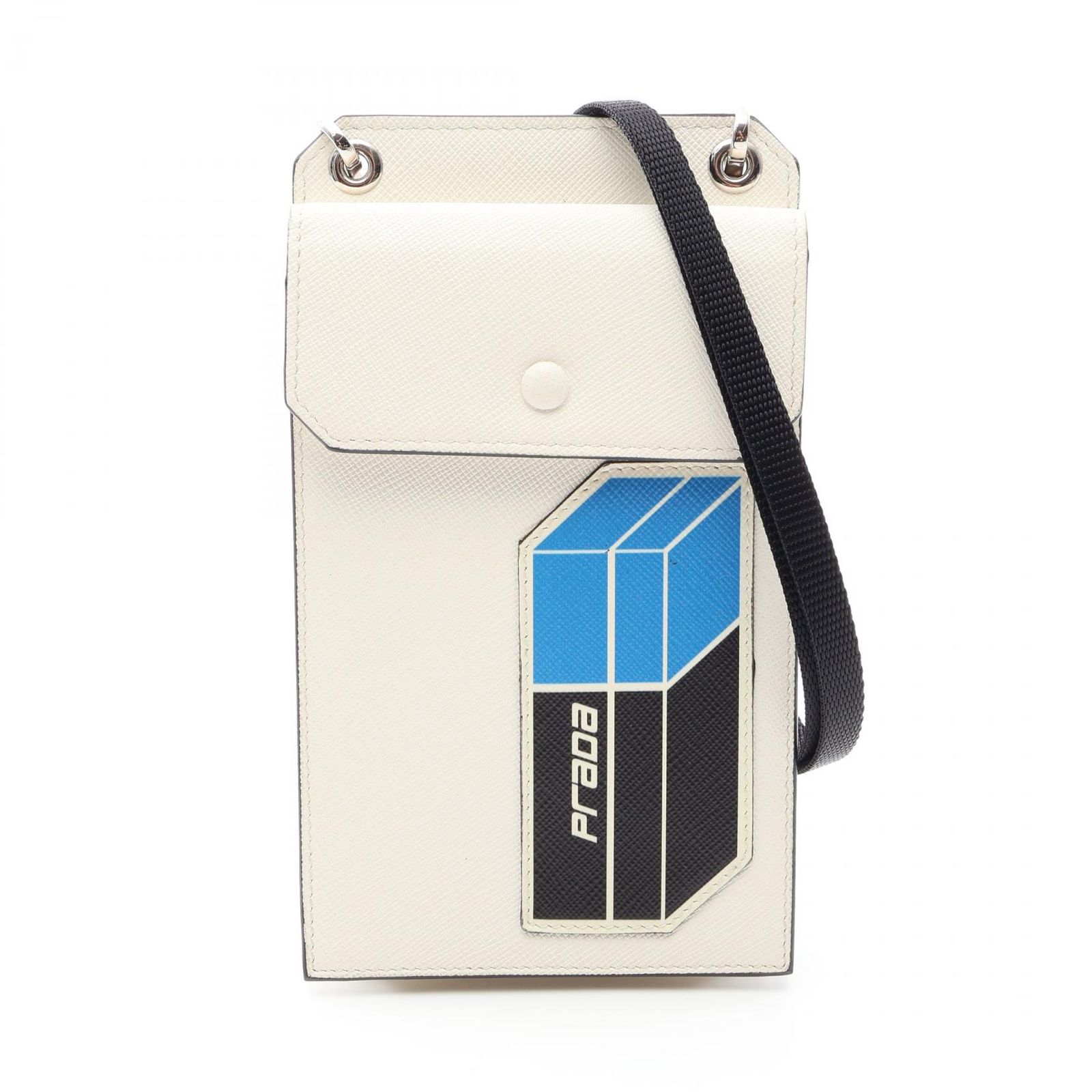 プラダ PRADA ショルダーバッグ SAFFIANO PATCH スマートフォンケース