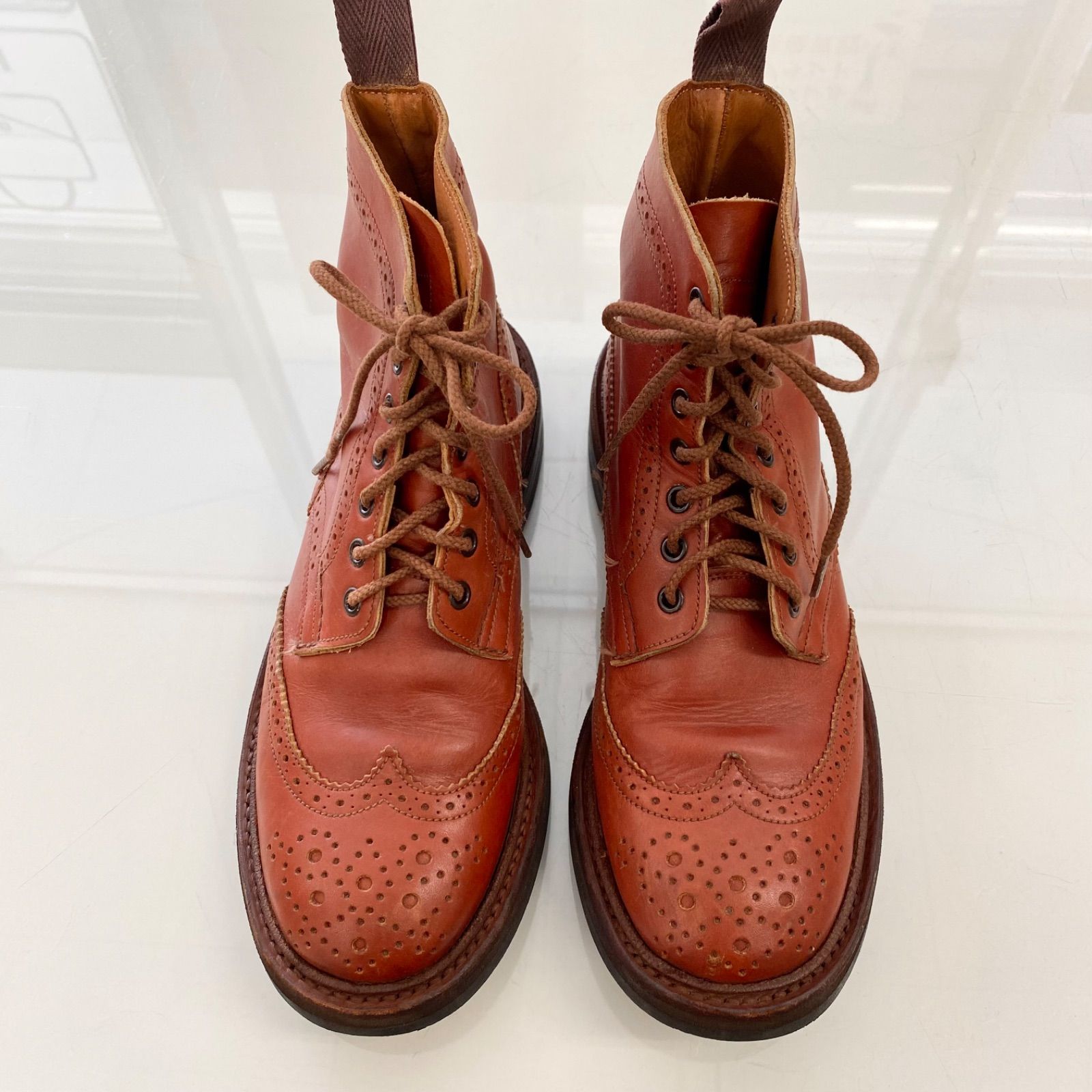 Tricker's トリッカーズ エイコンアンティークカラー ブラウン