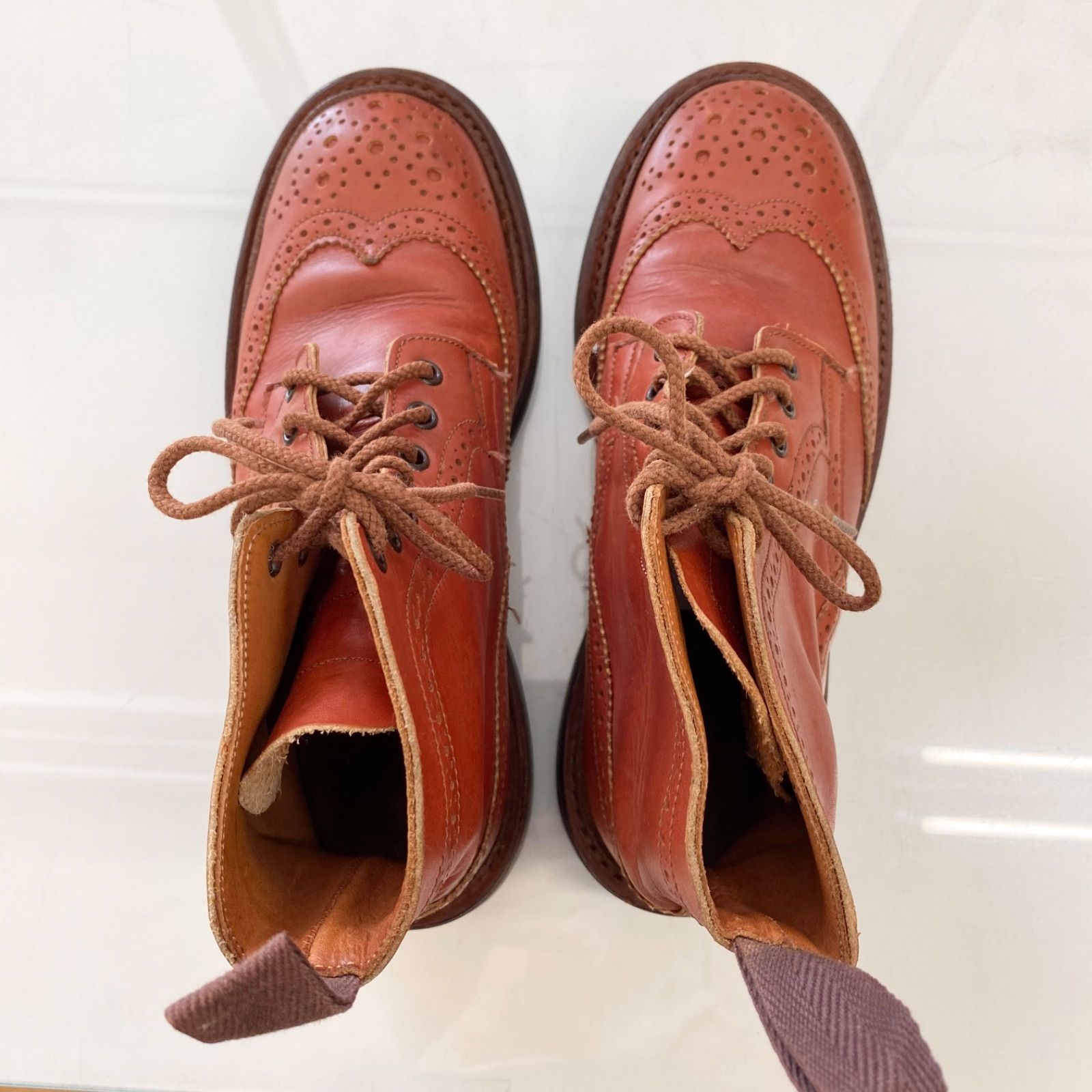 Tricker's トリッカーズ エイコンアンティークカラー ブラウン