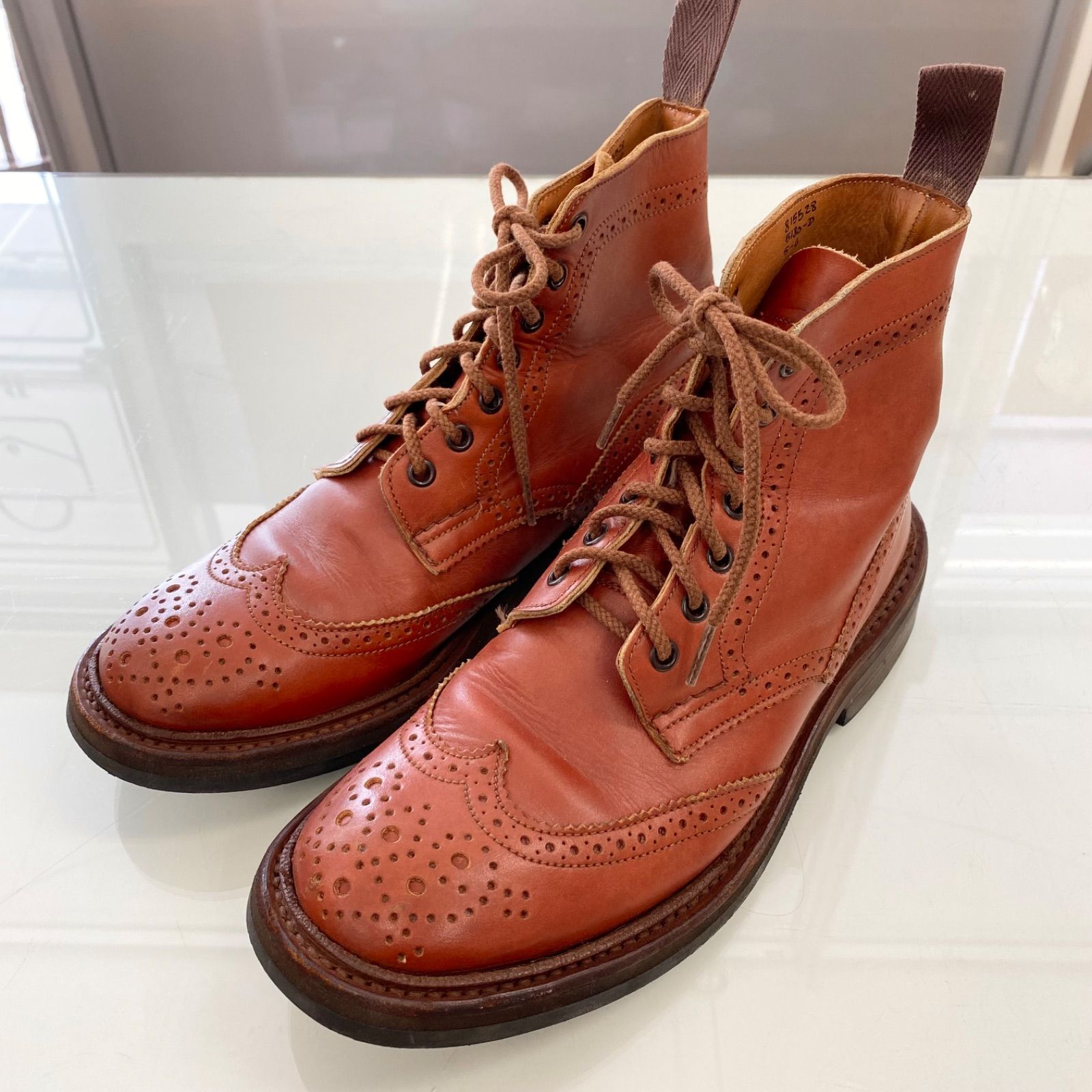 Tricker's トリッカーズ エイコンアンティークカラー ブラウン
