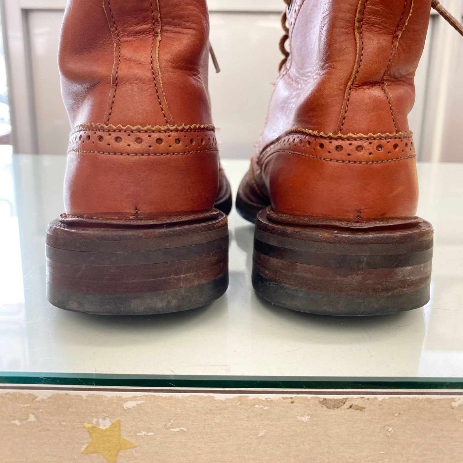 Tricker's トリッカーズ エイコンアンティークカラー ブラウン
